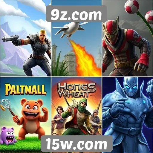 Comparativo entre jogos populares disponíveis no 9z.com